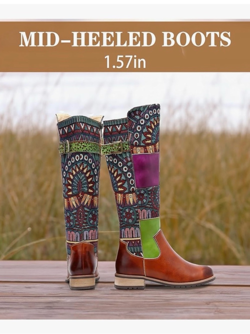 Retro cowboy boots - Picture 8 of 9